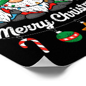 Poster Cute Gnomes Merry Christmas Light Family Gnome Xma (Coin)