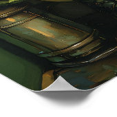 Poster Cute Goth Fée Portant des oreilles de chat sur les (Coin)