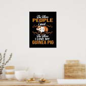 Poster Cute Guinea Pig Mom (Cuisine)