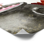 Poster Cute Halloween Ghost Pumpkin Baby Shower Welcome (Coin)