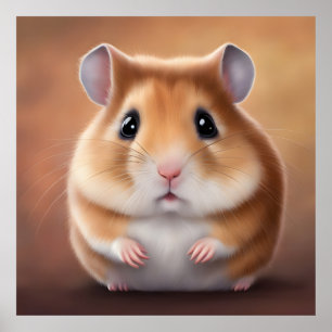 Poster Cute Hamster