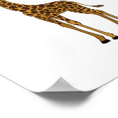 Poster Cute Hand-Drawn Giraffe Nursery Art (Coin)