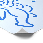 Poster Cute Hand Drawn Valentine Baby Shower Welcome Sign (Coin)