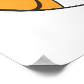 Poster cute happy little clown fish cartoon character (Coin)