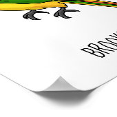 Poster Cute happy parrot (Coin)