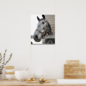 Poster Cute Horse Fermer (Cuisine)
