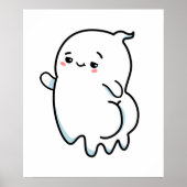 Poster Cute Kawaii Bootylicious Ghost (Devant)