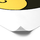 Poster Cute Kawaii Bumble Bee (Coin)