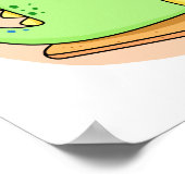 Poster Cute Kawaii Dino-smore (Coin)