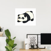 Poster Cute Kawaii Panda (Bureau à domicile)