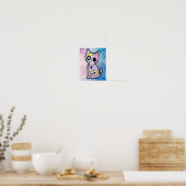 Poster Cute Kawaii Pastel Goth Patchwork Gothique Déplais (Cuisine)