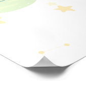 Poster Cute Kawaii Planètes Dream Big Little One (Coin)