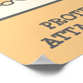 Poster Cute Kawaii Style Hamsters de Dessin Personnalisé (Coin)