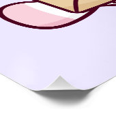 Poster Cute Kawaii Unicorn Love Illustration (Coin)