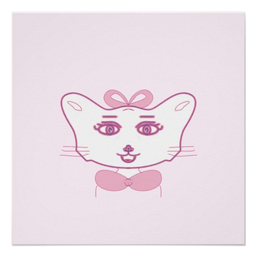 Poster Cute kitten (Devant)