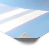 Poster Cute Kitten blanc (Coin)