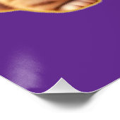 Poster **Cute Kittens Fighting Over a Gift – Funny Christ (Coin)