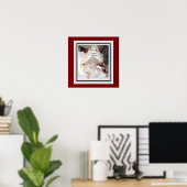 Poster Cute Kitties Merry Catmas Christmas Canvas (Bureau à domicile)