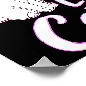 Poster Cute Kitty Juste Une Fille Qui Aime Les Chats Jete (Coin)