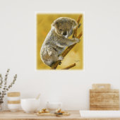 Poster Cute...Koala Bear...Poster et imprimer! (Cuisine)