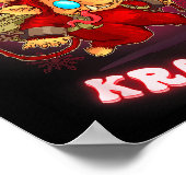 Poster Cute Krampus Pajamas Kids Mens Womens Christmas (Coin)