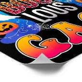 Poster Cute Leopard Fab Boo Lous Gaga Soky Halloween Cost (Coin)