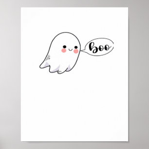 Poster Cute Little Boo Graphic Cool esthétique