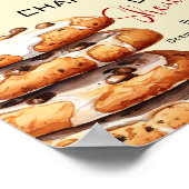 Poster Cute Little Cookie Baby Shower Welcome (Coin)