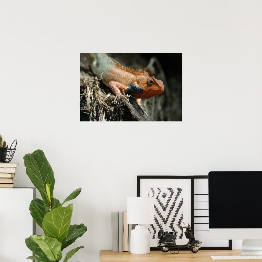 Poster Cute Lizard (Bureau à domicile)