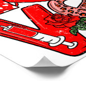 Poster Cute Love Heart Stethoscope Phlebotomist Life Vale (Coin)