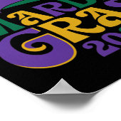 Poster Cute Mardi Gras Mask Fun 2025 (Coin)