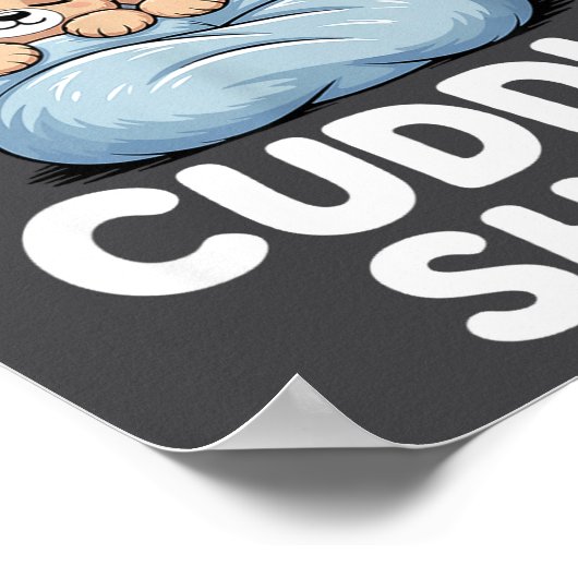 Poster Cute Matching Bear This Is My Cuddle  (Coin)