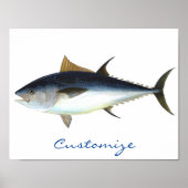 Poster Cute Mermaid à queue rose Thunder_Cove (Devant)