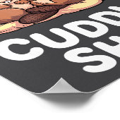 Poster Cute Nesting Beavers This Is Our Cuddle  (Coin)