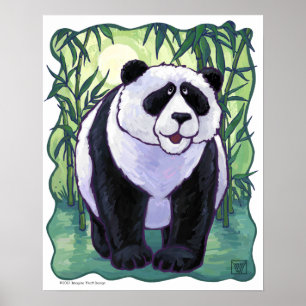 Poster Cute Panda Bear Art