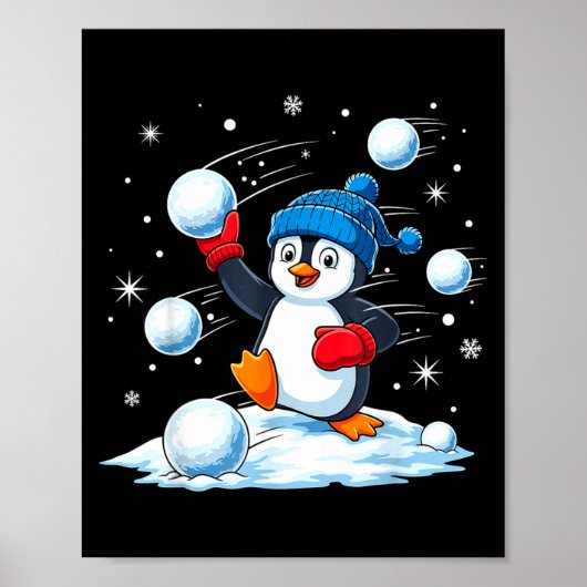 Poster Cute Penguin Christmas Pajamas Shirt Boys, Penguin (Devant)