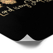 Poster Cute Psalm 23_1 Sheep The Lord Is My Shepherd  (Coin)