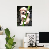 Poster Cute Puppy Gaejook 개 죽 이 (Bureau à domicile)