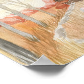 Poster Cute Rabbit on A Bike With A Balloon Nursery (Coin)