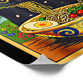 Poster Cute Ramen Cat Nature Flowers Noodle Anime  (Coin)