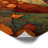 Poster Cute renard (Coin)