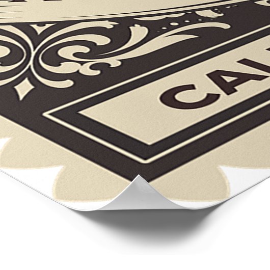 Poster Cute Rottweiler Muscles Flexants (Coin)