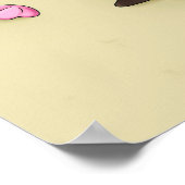 Poster Cute sirène (Coin)