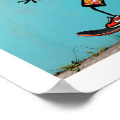 Poster Cute stickman (Coin)