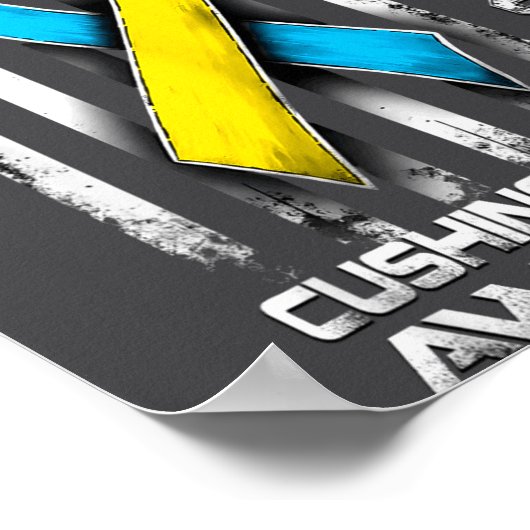 Poster Cute Support Disease s Squad Awareness Cushing (Coin)