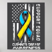 Poster Cute Support Disease s Squad Awareness Cushing (Devant)