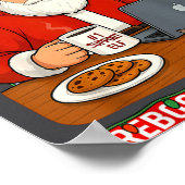 Poster Cute Tech Support s Rebooting Santa (Coin)