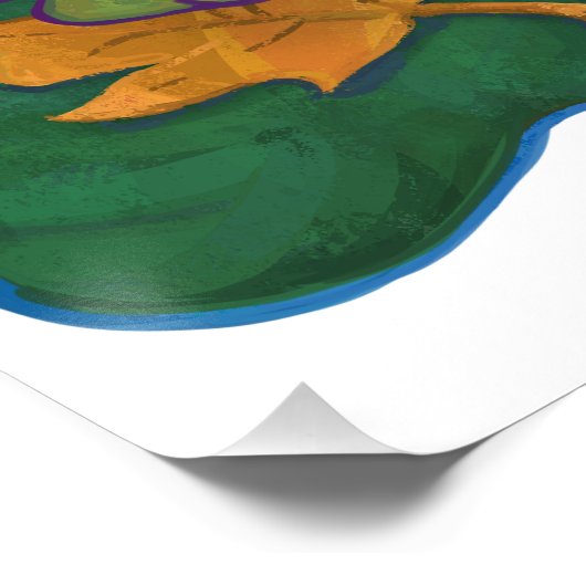 Poster Cute Tortoise (Coin)