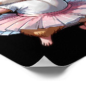 Poster Cute Unique Et Moderne Hamster Ballet Et Ballerin (Coin)