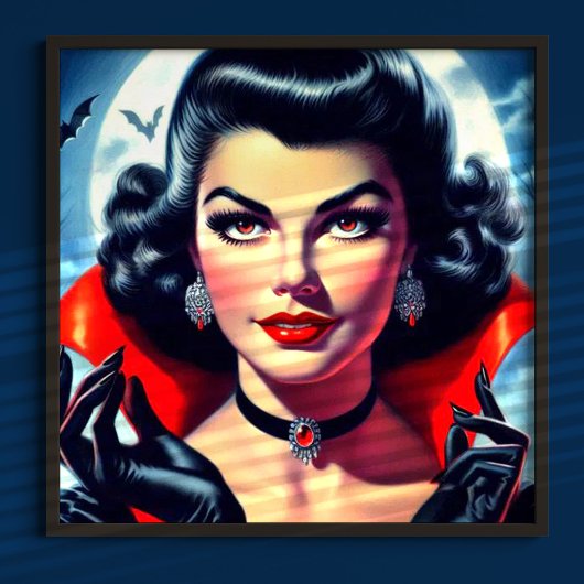 Poster Cute Vampire Pin up